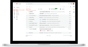 Caixa de entrada do Novo Gmail permite visualizar anexos