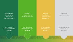 paleta de cores do Instituto Desenvolve Pecuária por Bedez Comunicação