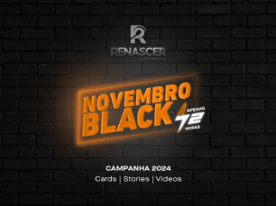 criação de marca para novembro black renascer 2024