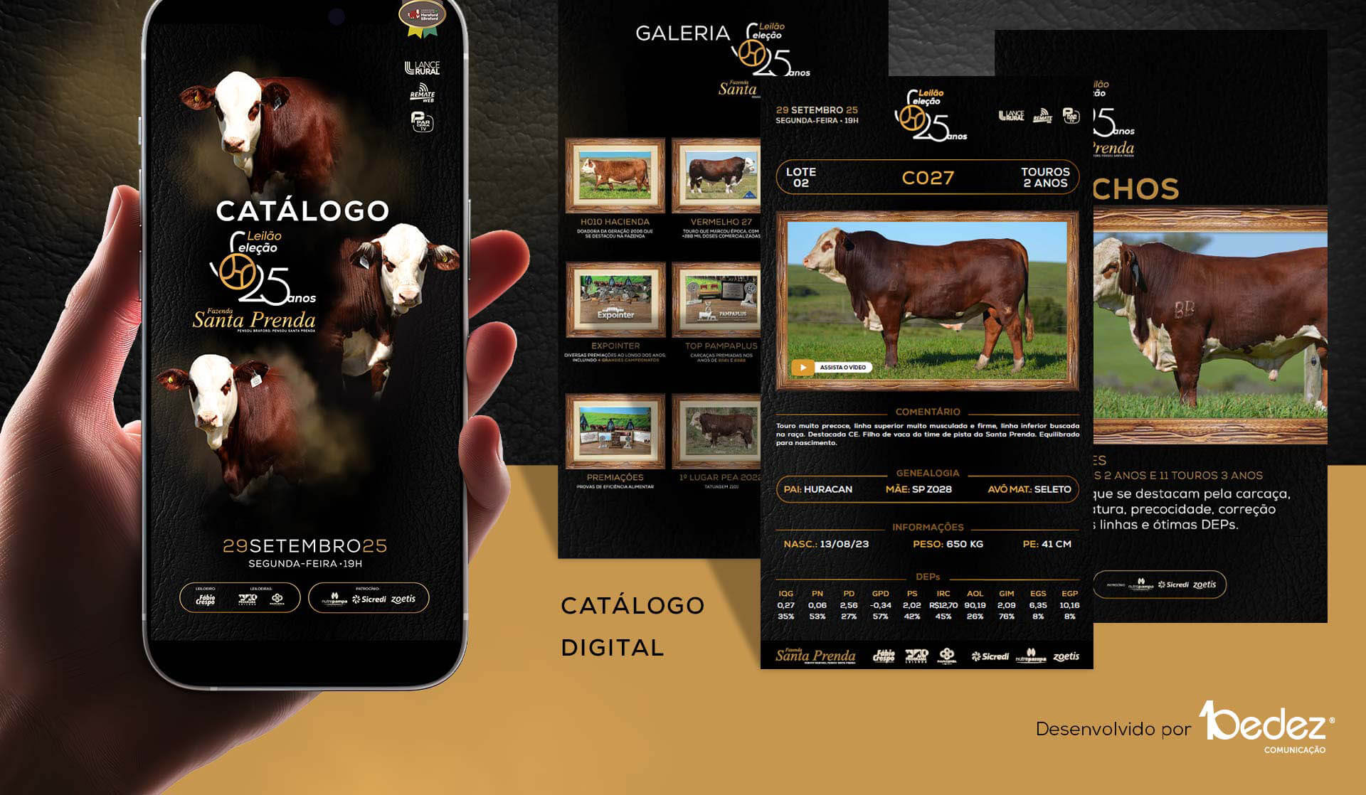 Catálogo digital Leilão Santa Prenda 25 anos